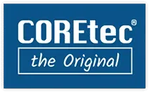 Coretec luxury vinyl tile flooring logo